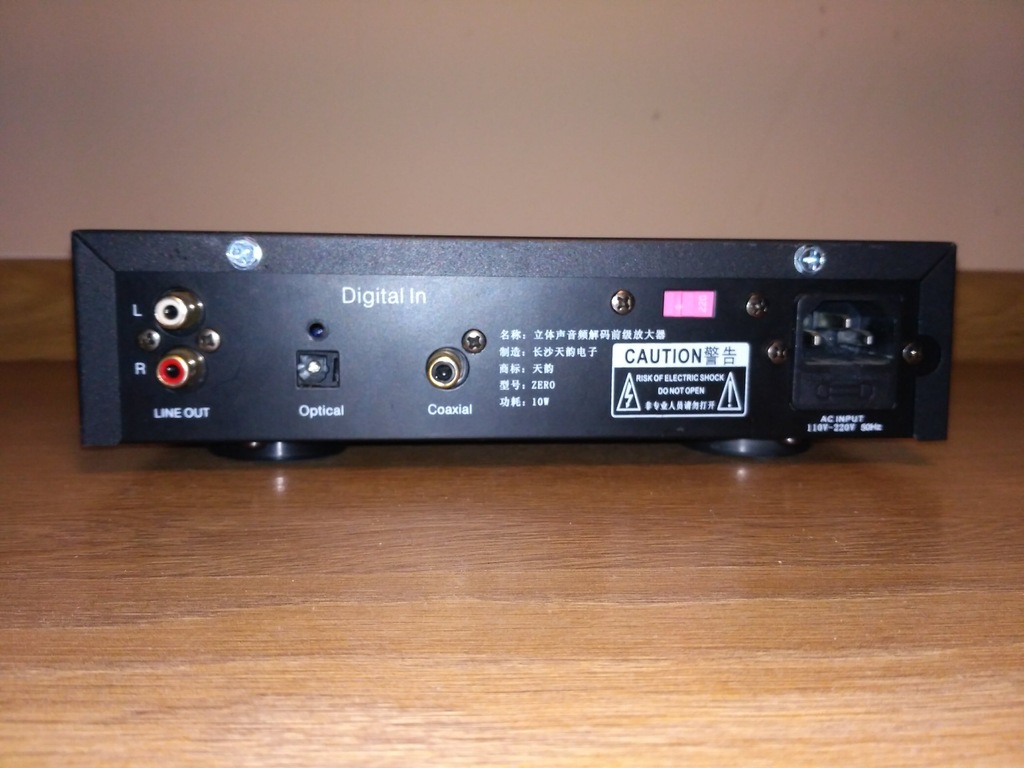 Przetwornika cyfrowoanalogowy Tian Yun ZERO Dual 7192751312