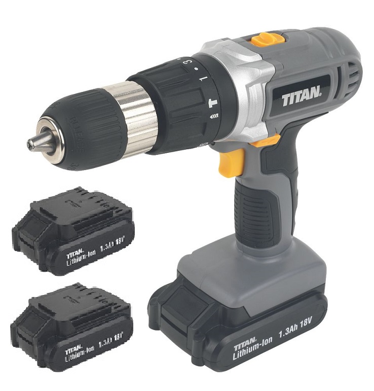 TITAN Wiertarko Wkrętarka Udarowa 2 18V TTI526COM