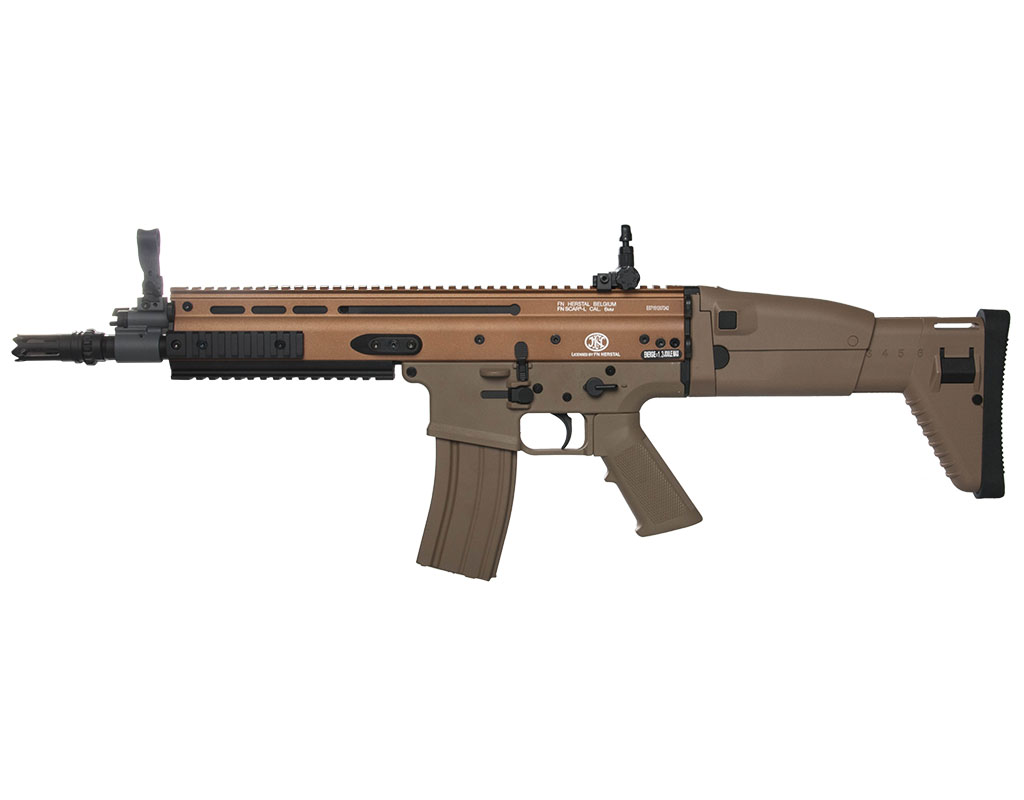 Karabinek szturmowy AEG Cybergun FN SCAR-L - Tan