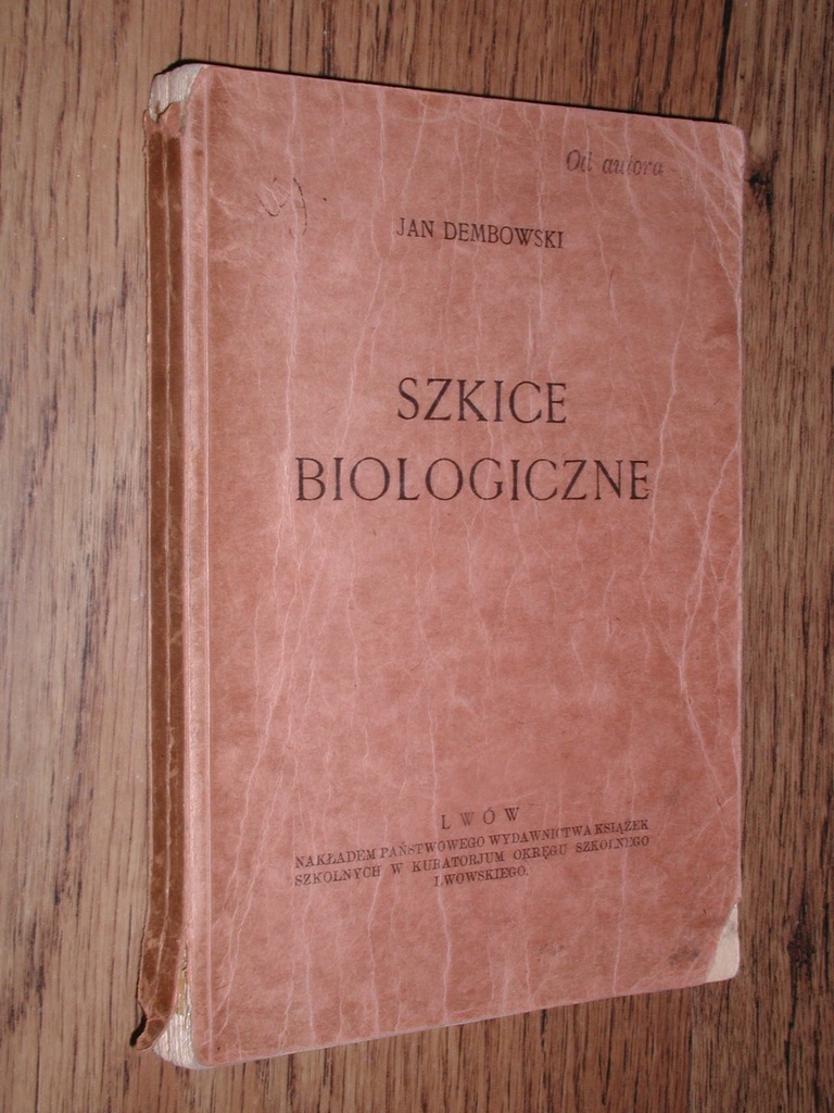 SZKICE BIOLOGICZNE - Jan Dembowski