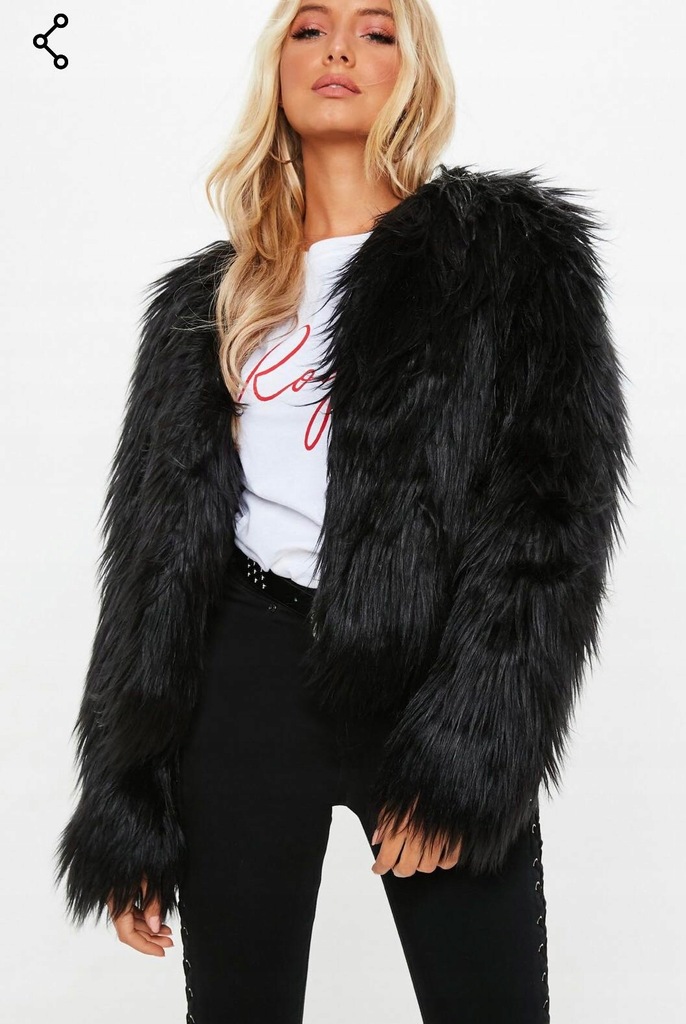 Sztuczne futro missguided roz 36