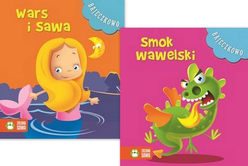 BAJECZKOWO bajki dla dzieci smok wawelski + wars