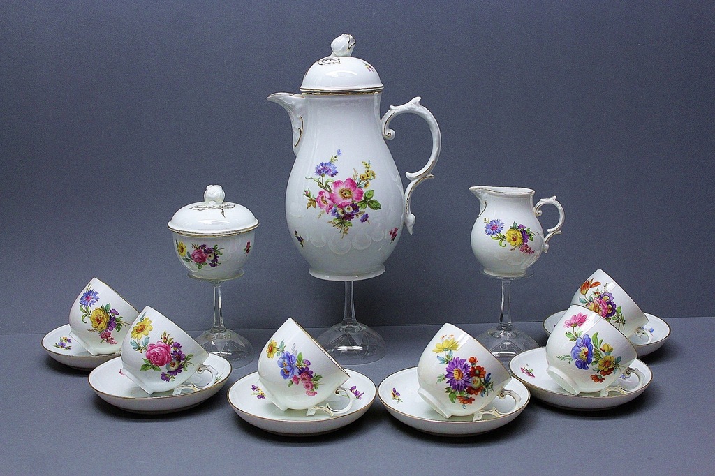 SERWIS PORCELANA FURSTENBERG 1918 - 1922 r