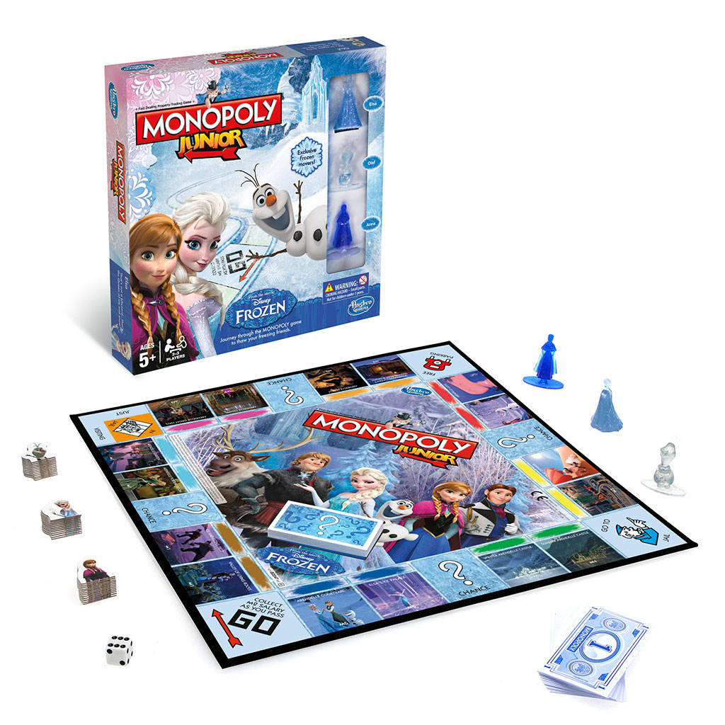 HASBRO Gra Monopoly Junior Frozen Kraina Lodu __PL