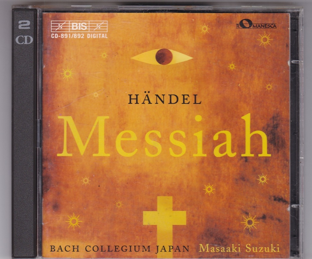 Handel: Messiah  Bach Collegium Japan / SUZUKI 2CD
