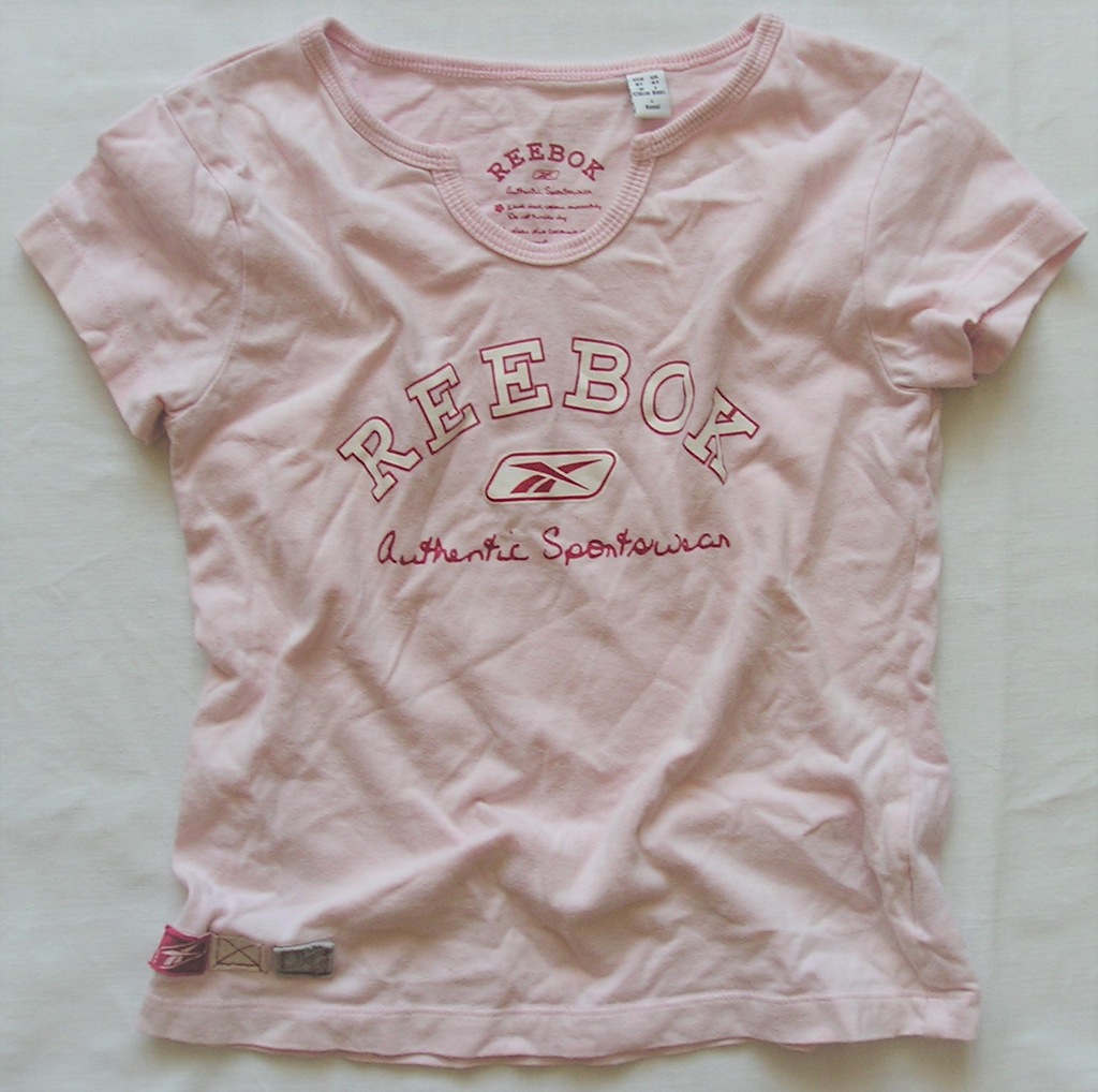 Bluzka dla dziewczynki Reebok w rozmiarze 128 cm