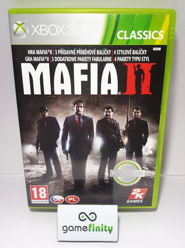MAFIA II 2 + DLC PL Xbox 360 One / GAMEFINITY