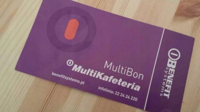 150zł MultiBon MultiKafeteria BenefitSystem