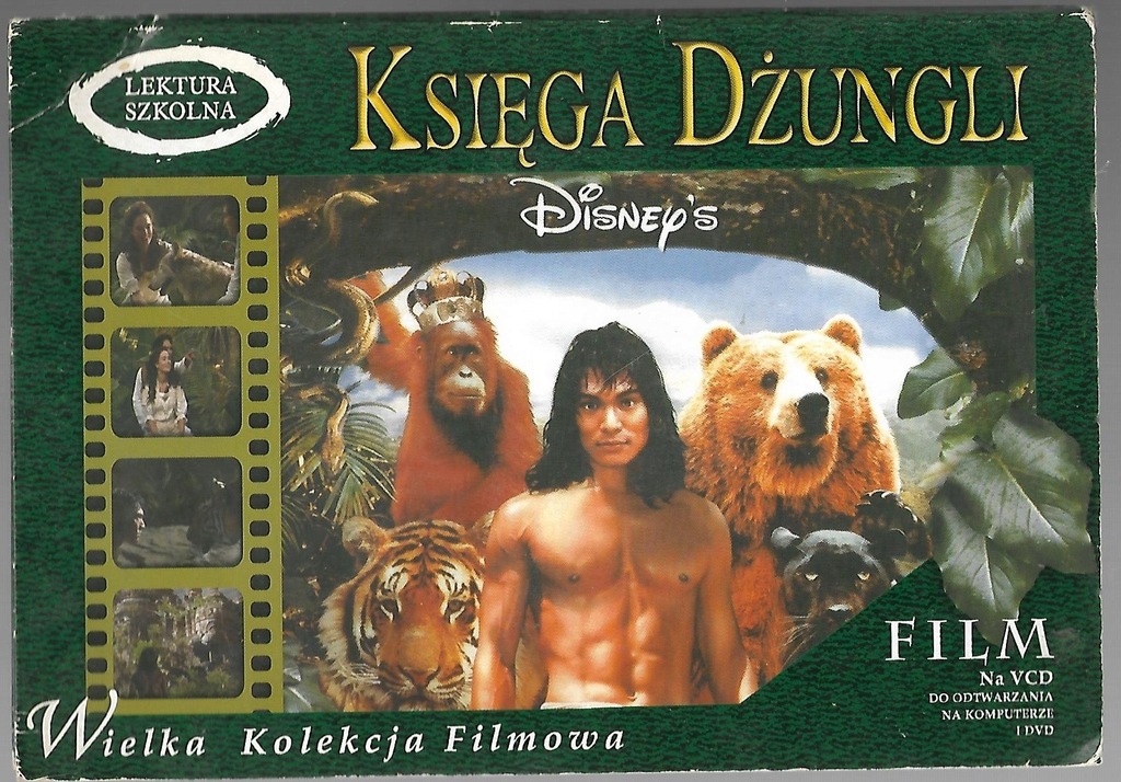 (VCD) KSIĘGA DŻUNGLI (1994)
