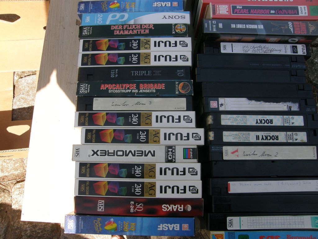 Схема видеокассеты vhs