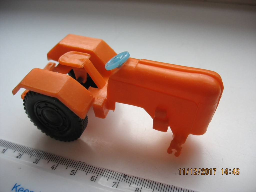 TRAKTOR Ursus zabawka PRL
