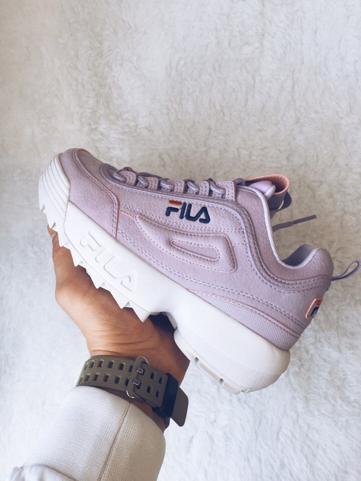 fila disruptor leather