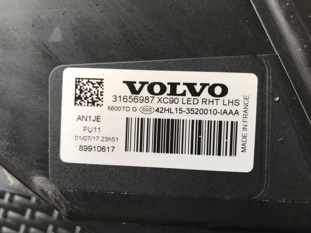 Volvo XC 90 2017 Reflektor LED 7348494248 oficjalne