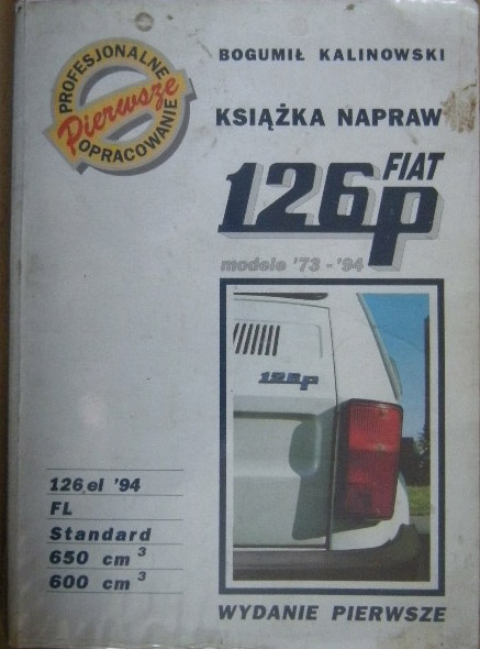Polski Fiat 126P-Naprawa-Kalinowski-Spis- - 7279860049 - Oficjalne Archiwum Allegro