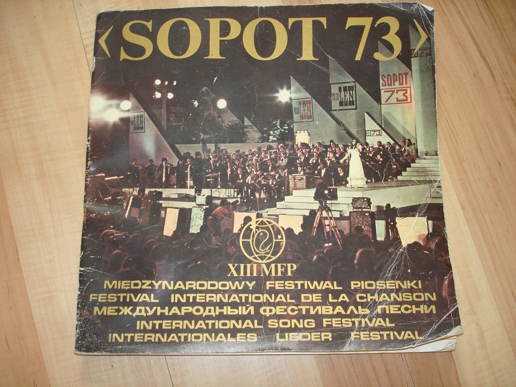 Sopot 1973 program festiwalowy Rodowicz Jarocka