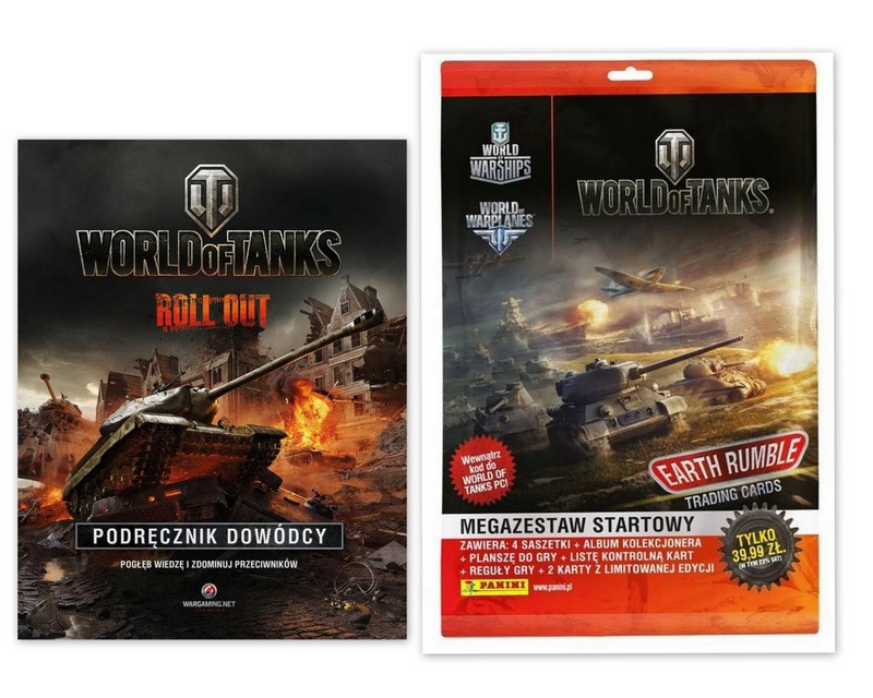 World of Tanks Podręcznik dowódcy+Zestaw startowy