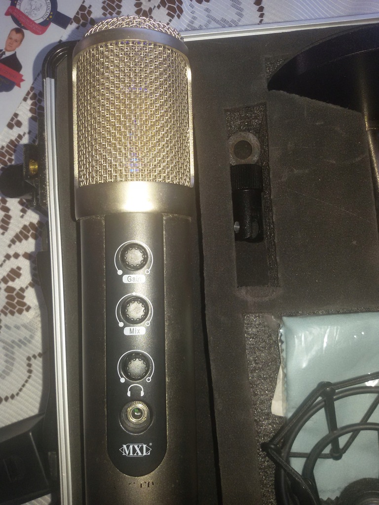 Mikrofon pojemnościowy MXL USB.009