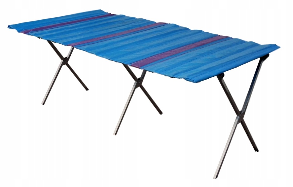 STÓŁ HANDLOWY targowy bazarowy 250/95 cm NISKI