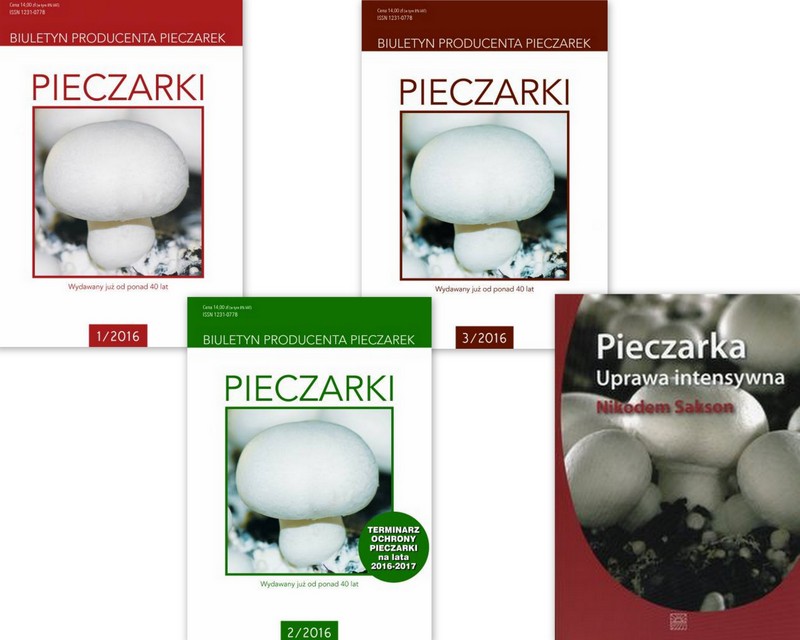 Pieczarki biuletyna producenta 2016 grzyby uprawa