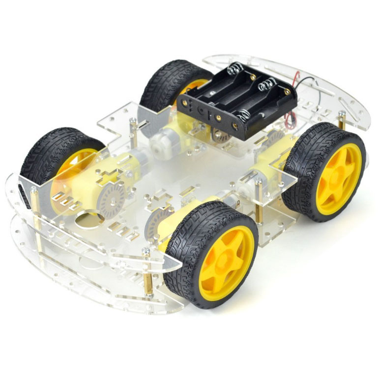 Platforma mobilna - podwozie dla robota 4 silniki