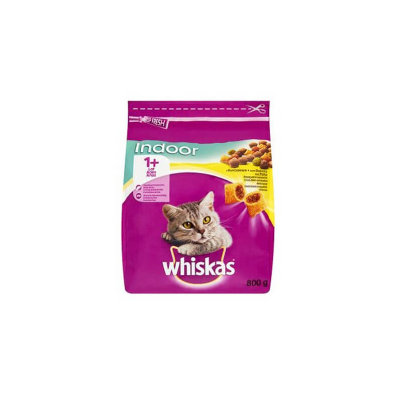 Whiskas Indoor kurczak 5x800g