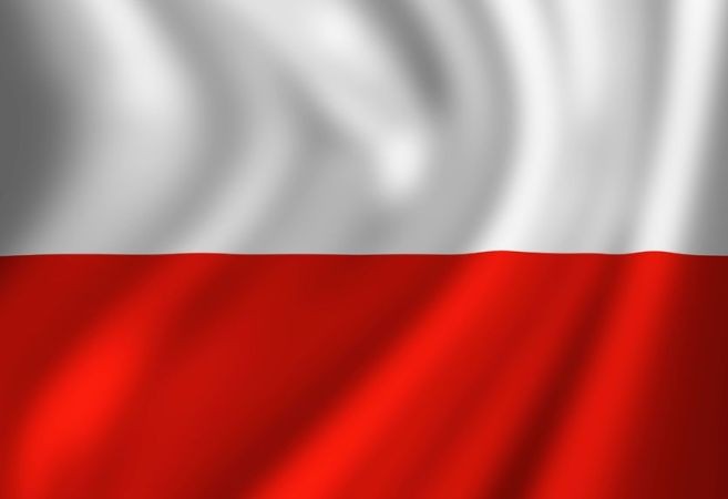 FLAGA POLSKI 70X125 NAJLEPSZA JAKOŚĆ DUŻA FLAGA !!