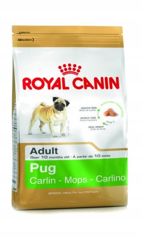 ROYAL CANIN PUG ADULT MOPS KARMA PSA MOPSÓW 1,5kg