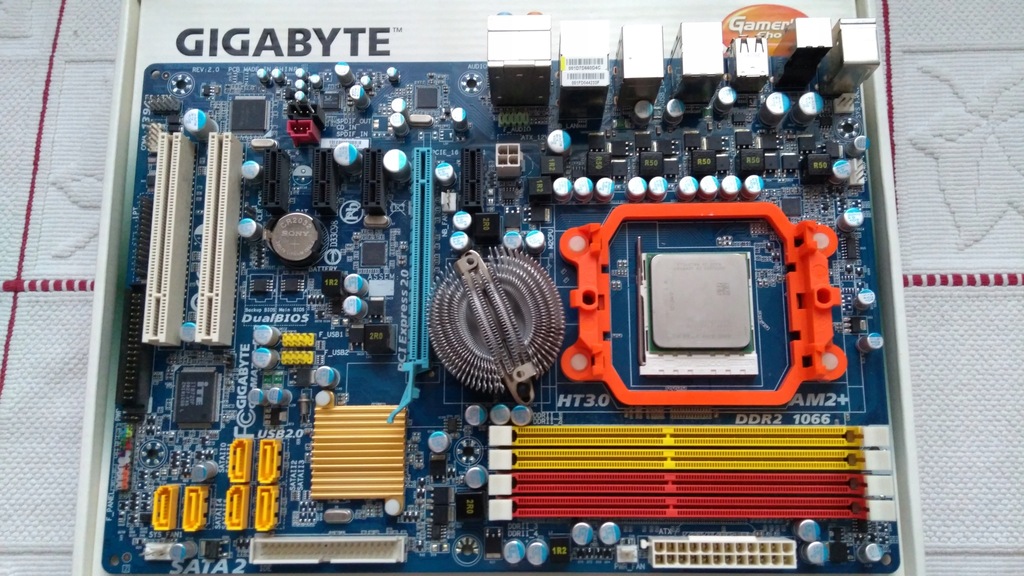 Материнская плата gigabyte ga ma770 ds3 какие процессоры поддерживает