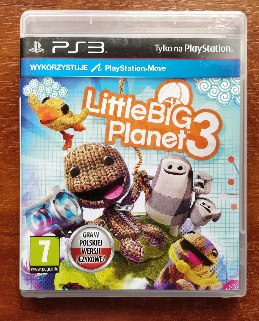 Little Big Planet 3 LBP3 UŻYWANA PL PS3