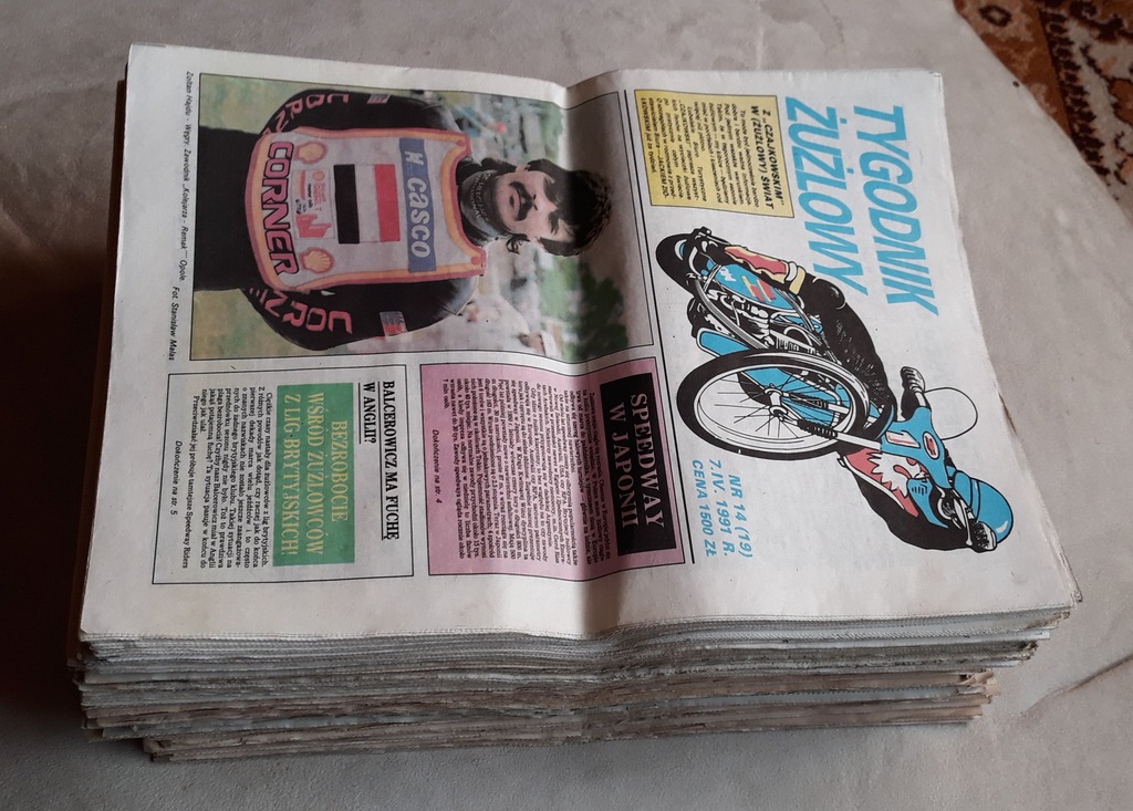 SPEEDWAY - TYGODNIK ŻUŻLOWY ( 85 NUMERÓW )