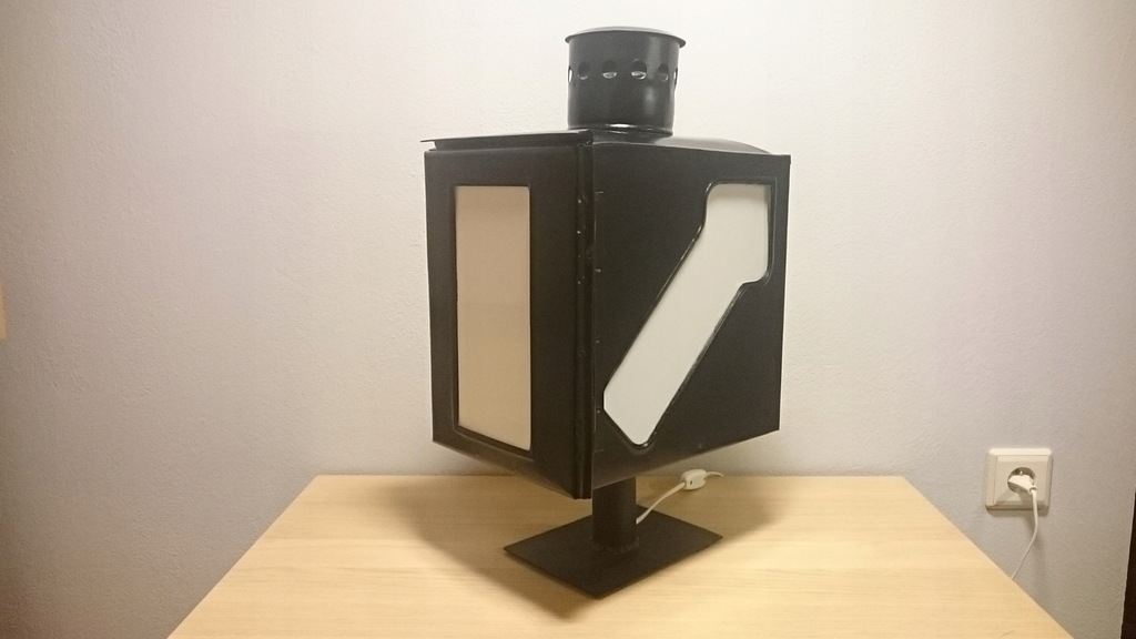 Lampa kolejowa zwrotnicowa nie bakelit loft