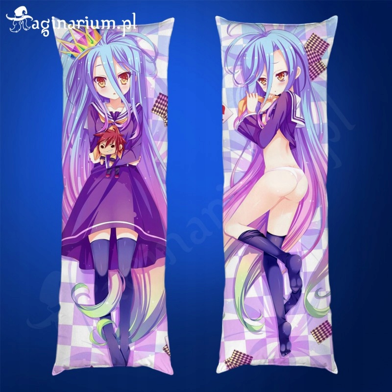 Dakimakura Shiro - poduszka 120cm x 40cm