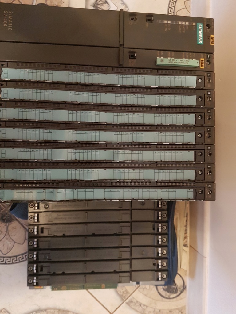 Siemens Simatic S7/400 zestaw - 7538976469 - oficjalne archiwum Allegro