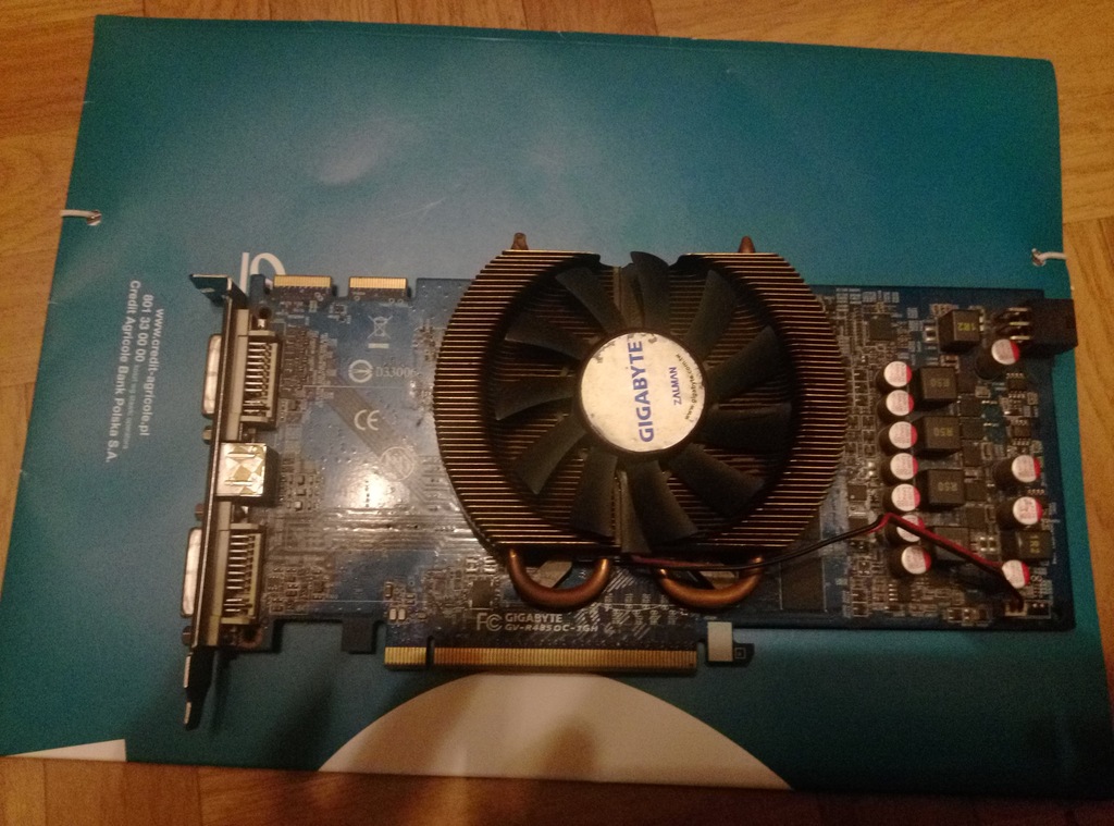 Karta graficzna Radeon 4850 Gigabyte 1 GB 2x DVI