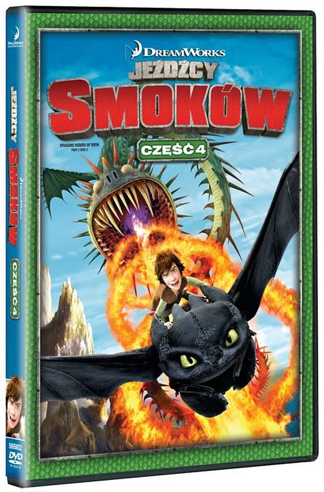 Ile Jest Części Jak Wytresować Smoka JEŹDŹCY SMOKÓW 4 DVD SERIAL Jak Wytresować Smoka - 7407834352