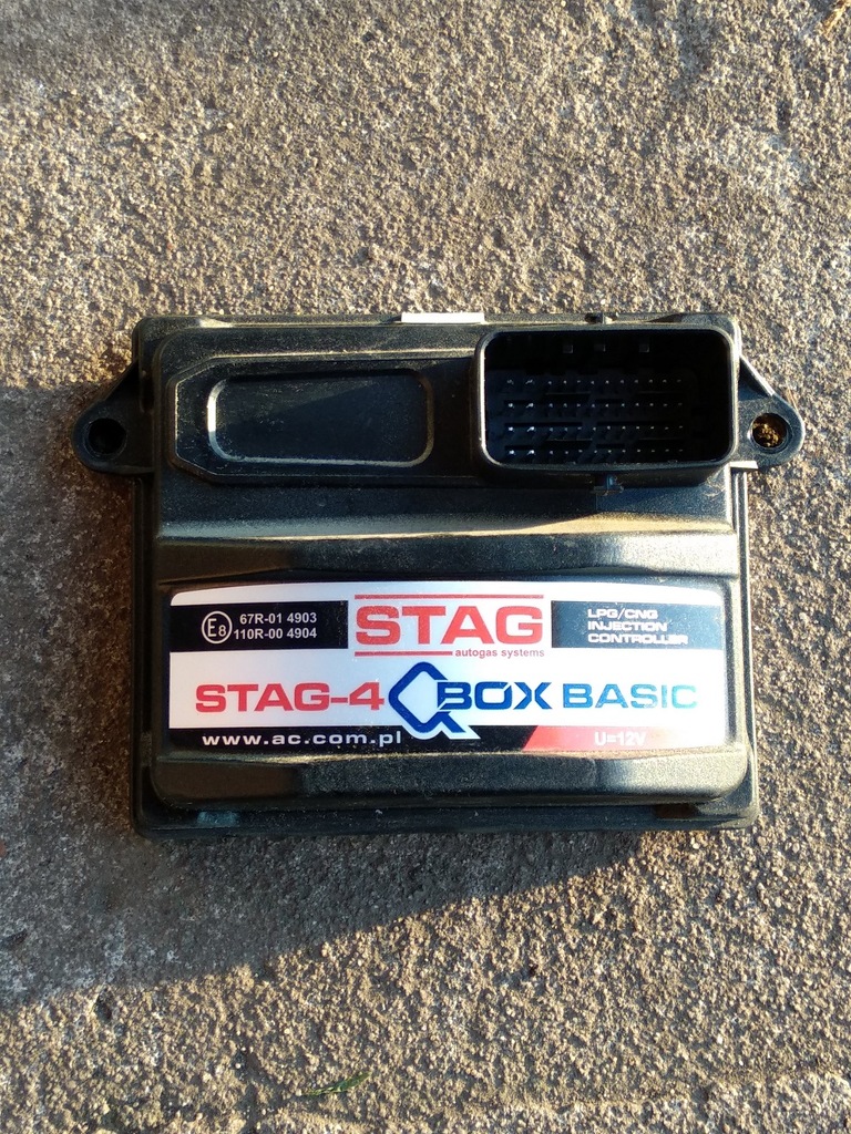 STAG Q-BOX 4 Basic + reduktor + wtryski i inne