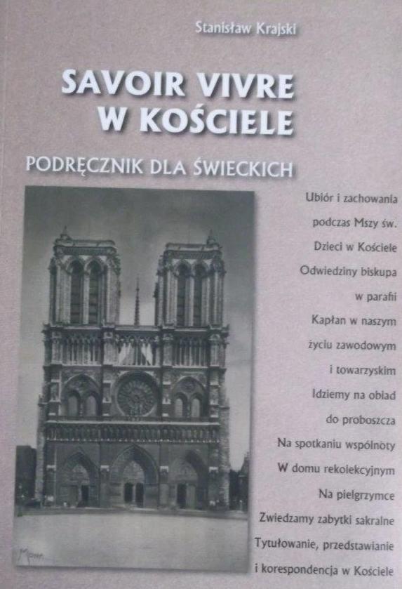 SAVOIR VIVRE KOŚCIELE KOŚCIÓŁ ZACHOWANIE ETYKIETA