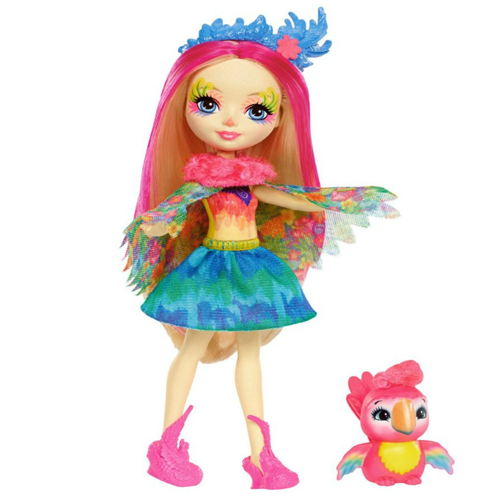 ENCHANTIMALS LALKA + ZWIERZĄTKO PTAK FNH22