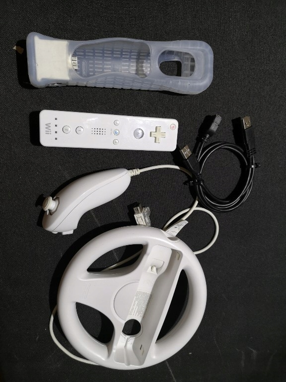 Nintendo Wii Remote nunchuck originalne kierownic