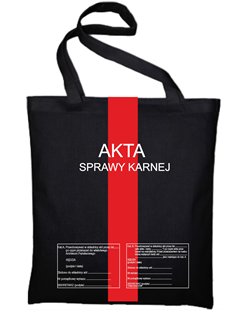 Torba bawełniana AKTA SPRAWY KARNEJ