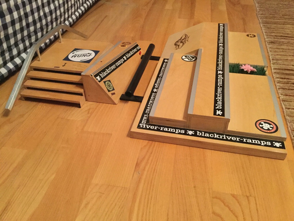 Fingerboard Park Black River ramps Tech Deck 7570989096 oficjalne