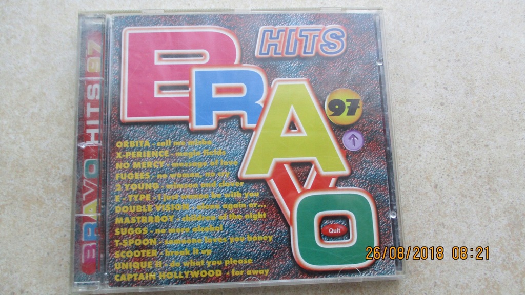 BRAVO HITS 97-ALBUM CD-SKŁADANKA MUZYKI DANCE !!!