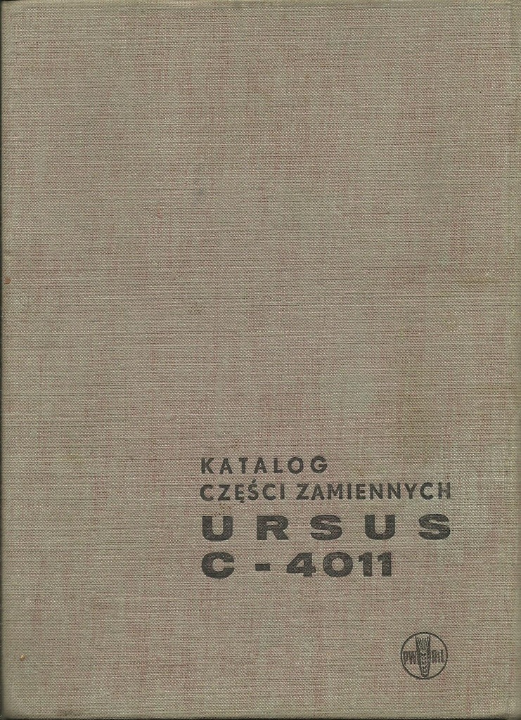 URSUS C-4011 katalog części 1965 - oryginał