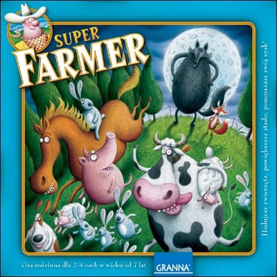 GRA PLANSZOWA SUPER FARMER RODZINNA JUNIOR