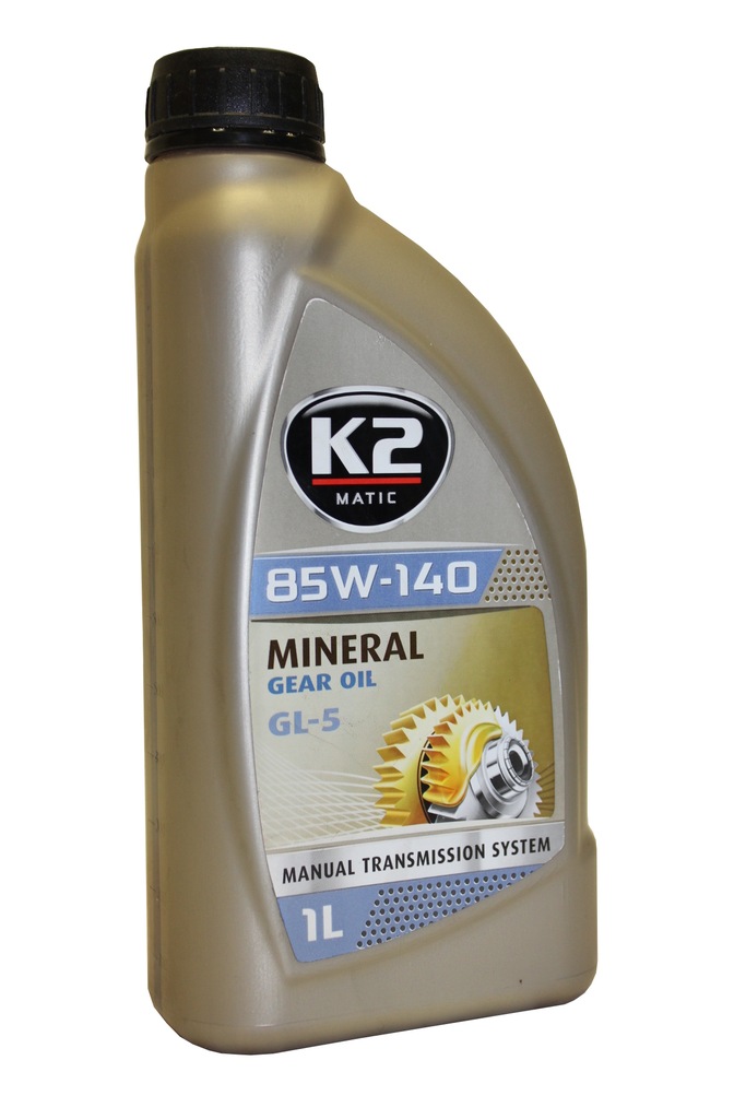 K2 MATIC 85W-140 GL-5 Olej przekładniowy minera 1L