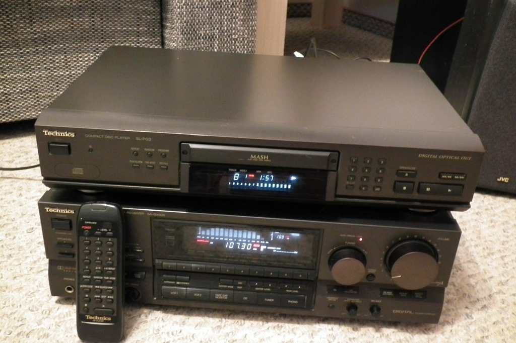 ODTWARZACZ CD TECHNICS SL-PG3 OPTICAL OUT + PILOT