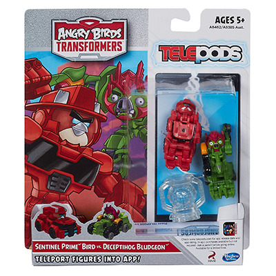 ANGRY BIRDS Transformers Telepods 2 Figurki - 30%!