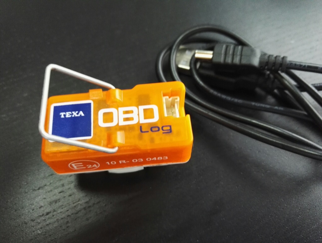 Texa OBD Log - mobilny czytnik normy EOBD, tester