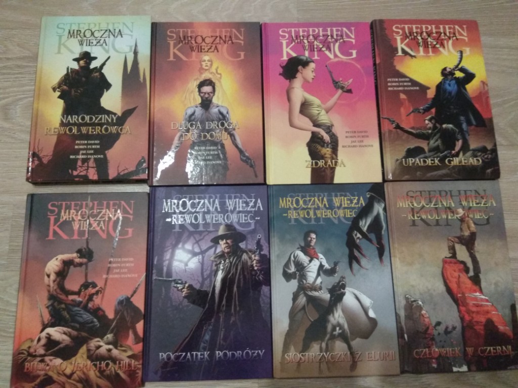 Mroczna Wieza komiks tomy 1-7 i 10! stan bdb i db!