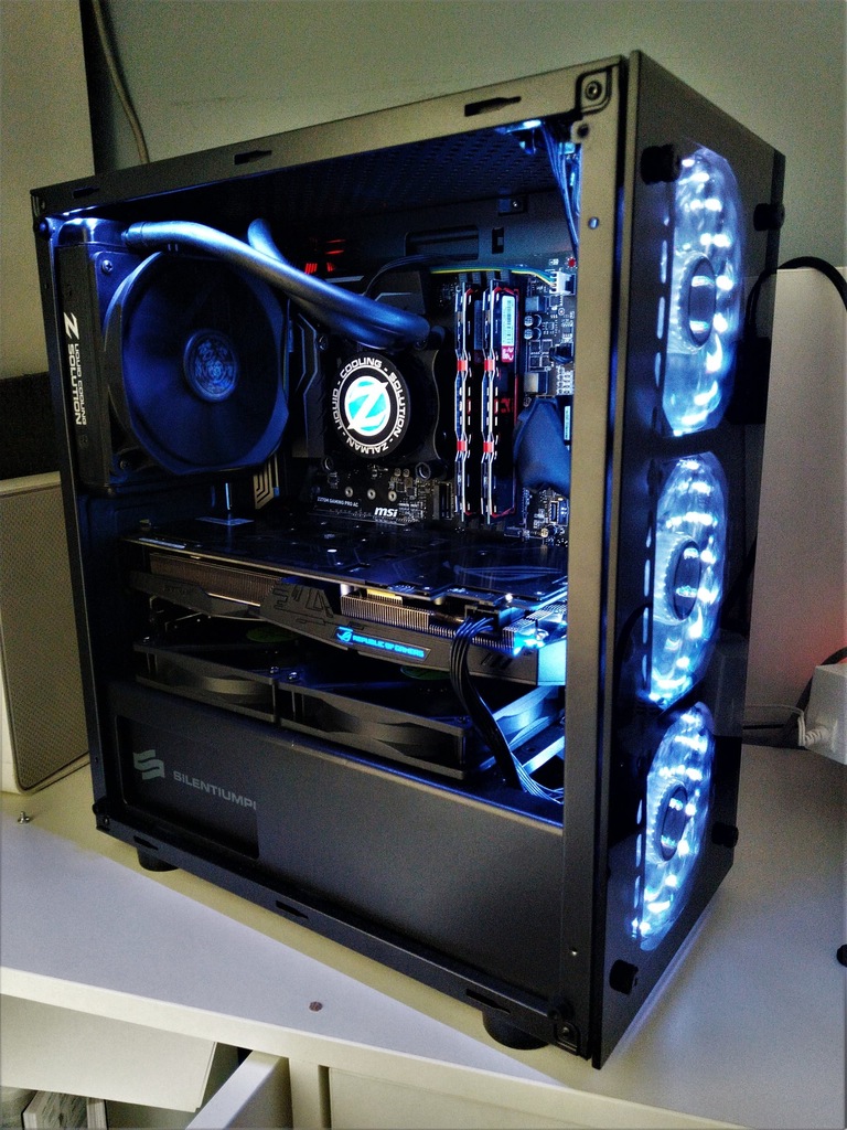 i7 8700K 16GB RAM GTX 1060 6GB SSD + HDD RGB H2O